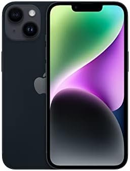 Apple iPhone 14, 128GB, Midnight – Unlocked (Renewed)