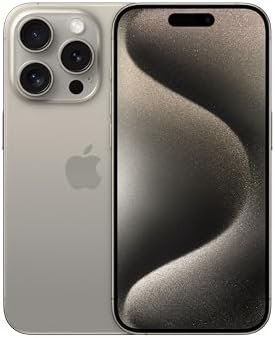 Apple iPhone 15 Pro (128 GB) - Natural Titanium | [Locked] | Boost Infinite plan required starting at $60/mo. | Unlimited Wireless | No trade-in needed to start | Get the latest iPhone every year