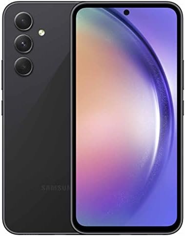 SAMSUNG Galaxy A54 5G A Series Cell Phone, Unlocked Android Smartphone, 128GB, 6.4” Fluid Display Screen, Pro Grade Camera, Long Battery Life, Refined Design, US Version, 2023, Awesome Black