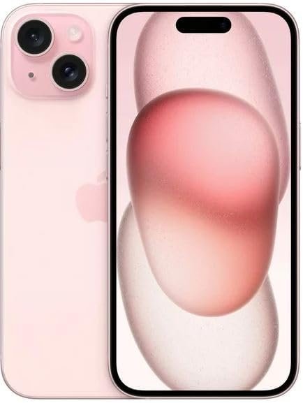 Apple iPhone 15, 128GB, Pink - Unlocked (Renewed Premium)