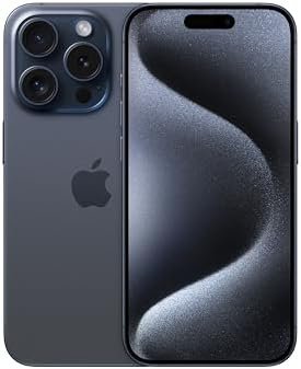 Apple iPhone 15 Pro (128 GB) - Blue Titanium | [Locked] | Boost Infinite plan required starting at $60/mo. | Unlimited Wireless | No trade-in needed to start | Get the latest iPhone every year