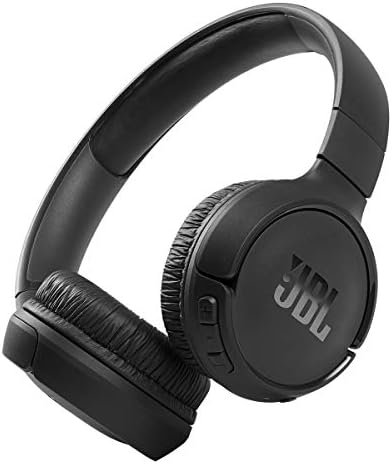 JBL Tune 510BT: Wireless On-Ear Headphones with Purebass Sound – Black