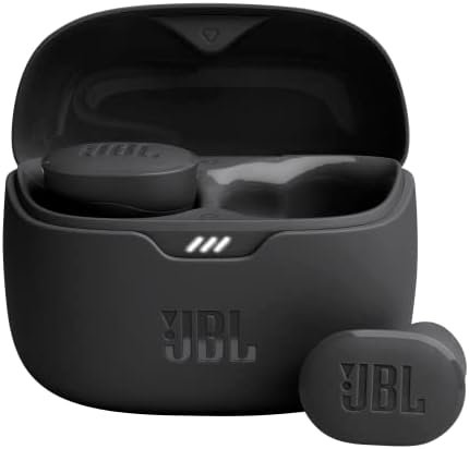 JBL Tune Buds – True Wireless Noise Cancelling Earbuds (Black), Small