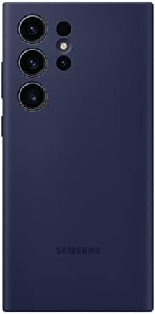 SAMSUNG Galaxy S23 Ultra Silicone Phone Case, Protective Cover w/Color Variety, Smooth Grip, Soft and Sleek Design, US Version, EF-PS918TNEGUS, Navy