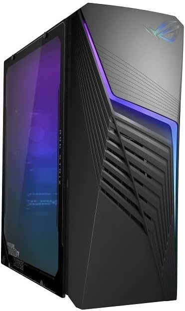 ASUS ROG G13CH (2023) Gaming Desktop PC, Intel Core i5-13400F, NVIDIA GeForce RTX 3050, 512GB NVMe PCIe SSD, 8GB DDR4 RAM, Windows 11, G13CH-DB503,Black