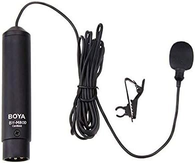 BOYA BY-M8OD Black Microphone Lavalier/Buttonhole Microphone
