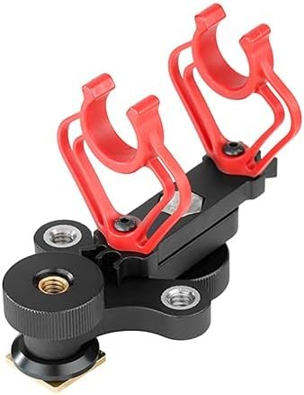 Boya Advanced Suspension Shockmount for Shotgun Microphones from 0.7″ to 0.8″ (18-20mm) in Diameter