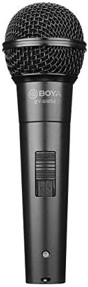 Boya BY-BM58 Handheld Dynamic Vocal Microphone XLR, Black