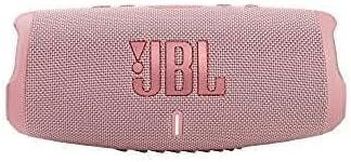 JBL Charge 5 – Portable Bluetooth Speaker with IP67 Waterproof and USB Out -Pink (Renewed)