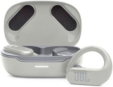 JBL Endurance Peak 3 – True Wireless Headphones (White), Small