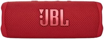 JBL Flip 6 – Portable Bluetooth Speaker, Powerful Sound and deep bass, IPX7 Waterproof, 12 Hours of Playtime- Red (Renewed)