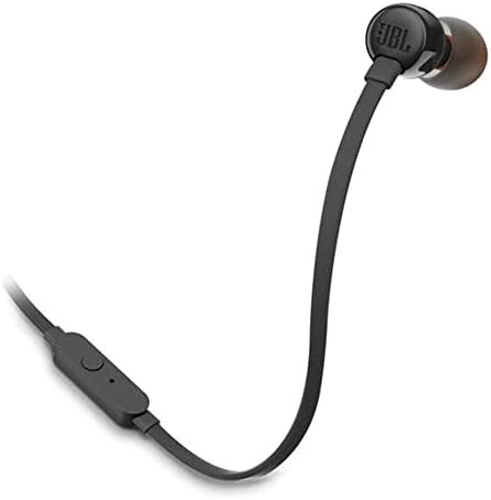 JBL TUNE 110 – In-Ear Headphone with One-Button Remote – Black