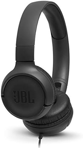 JBL TUNE 500 - Wired On-Ear Headphones - Black