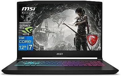 MSI 2023 Newest Katana 15 Gaming Laptop, 15.6″ 144 Hz IPS Display, Intel Core i7 12650H (Up to 4.7 GHz), GeForce RTX 4070, 16GB RAM, 1TB SSD, Wi-Fi 6, 4-Zone RGB Gaming Keyboard, Windows 11 Home