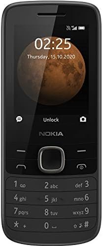 Nokia 225 | GSM Unlocked Mobile Phone | 4G | Black