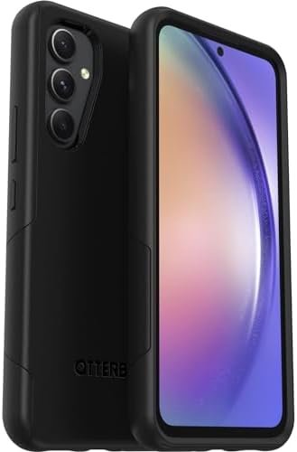 OtterBox Samsung Galaxy A54 5G Commuter Series Lite Case – BLACK, Slim & Tough, Pocket-Friendly, with Open Access to Ports and Speakers (No Port Covers),