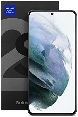 Samsung Galaxy S21 5G, US Version, 128GB, Phantom Gray – Unlocked (Renewed)