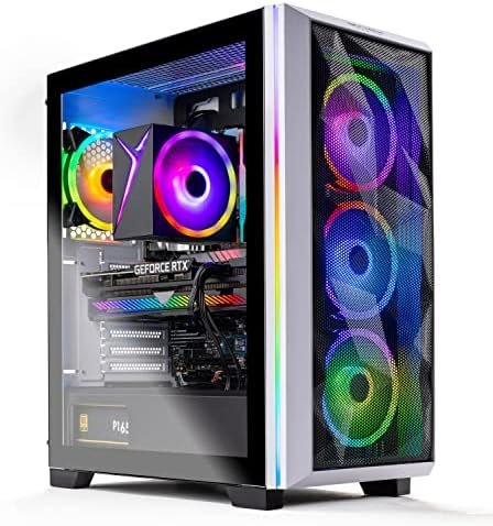 Skytech Gaming Skytech Chronos Gaming PC Desktop – Intel Core i5 12600K 3.7 GHz, NVIDIA RTX 3070, 1TB NVME SSD, 32GB DDR5 RAM RGB, 750W Gold PSU, 240mm AIO, 11AC Wi-Fi, Windows 11 Home 64-bit