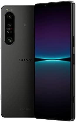 Sony Xperia 1 IV 512GB 5G Factory Unlocked Smartphone [U.S. Official w/Warranty], Black