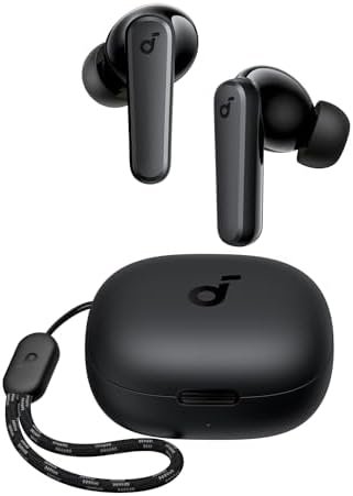 Soundcore by Anker P20i True Wireless Earbuds, 10mm Drivers with Big Bass, Bluetooth 5.3, 30H Playtime, Water-Resistant, 2 Mics for AI Clear Calls, 22 Preset EQs, Customization via App