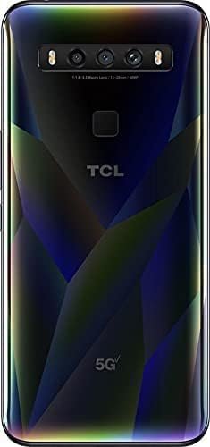 TCL Smartphone | 5G UW | 4GB/128GB | 4500 mAh Full Day Battery Life | Gray Smartphone for Verizon (Renewed) (TCL 10 5G UW)