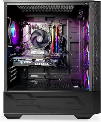 Ultimate 4060 Series PC Desktop AMD Ryzen 5 5600X 3.7 GHz, NVIDIA RTX 4060, 1TB NVME SSD, 16GB DDR4 RAM 3600, 650W 80+ PSU, Wi-Fi, Bluetooth, Windows 11 64-bit