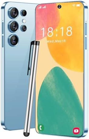 Yoidesu S23 Ultra 4G Unlocked Cell Phone, 6.8in 8GB RAM 256GB ROM Dual SIM Factory Unlocked Android Smartphone, for Android 12 Face Unlock Slim Mobile Phone with 5800mAh Battery (Sky Blue) Yoidesu S23 Ultra 4G Unlocked Cell Phone, 6.8in 8GB RAM 256GB ROM Dual SIM Factory Unlocked Android Smartphone, for Android 12 Face Unlock Slim Mobile Phone with 5800mAh Battery (Sky Blue)