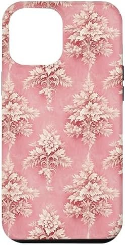 iPhone 15 Pro Max Vintage Pink Flower Case