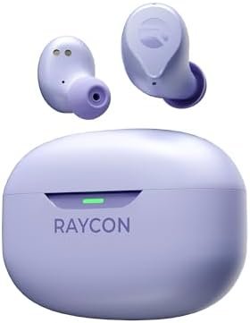 Raycon Everyday Earbuds (2024 Edition) – Bluetooth True Wireless in-Ear Buds with 32 Hours Playtime, Multpoint Technology, Extreme Comfort, and Active Noise Cancellation (Blush Violet)