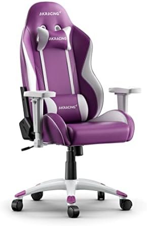 AKRacing California Gaming Chair XS Extra Small, Swivel, Rocker and Seat Height Adjustment Mechanisms with 5/10, Purple AKRacing California Gaming Chair XS Extra Small, Swivel, Rocker and Seat Height Adjustment Mechanisms with 5/10, Purple