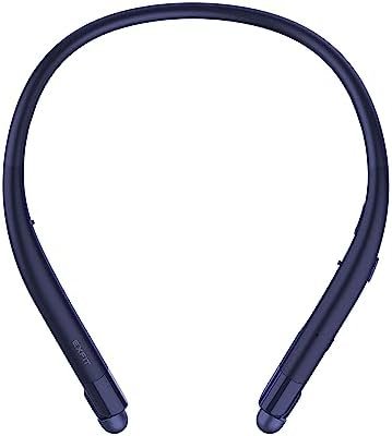 BCS-700 Pro Bluetooth Neckband Wireless Headphones, Around The Neck Headphones, Retractable Earbuds Without Button Control, Pull Earbud for Auto Answer, Bluetooth 5.2, Low Latency