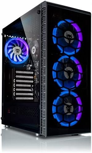 BEASTCOM Q3 | Essential Gaming PC | 8 Threads Gamer | AMD Ryzen 3 4X 4,00 GHz | 4K Vega 6 Core Graphics | 16GB RAM | 512GB SSD | HDMI | USB 3.2 | WiFi | Windows 11 Pro