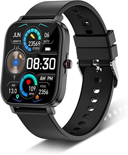 Dbasne Smart Watch for Men Women, 1.69″ New Smartwatch Sports, Fitness Tracker Watch with Heart Rate Sleep Monitor, IP68 Waterproof 8 Modes Step Counter Smart Activity Tracker for Android iOS