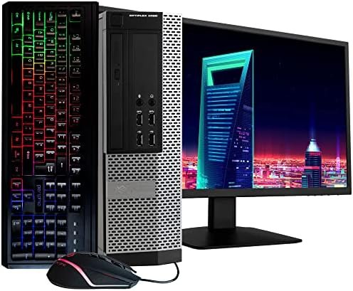 Dell Optiplex 9020 Desktop Computer PC, Intel Quad-Core i5, 500GB HDD Storage, 8GB DDR3 RAM, Windows 10 Pro, DVD, WiFi, 20in Monitor, RGB Productivity Bundle (Renewed) Dell Optiplex 9020 Desktop Computer PC, Intel Quad-Core i5, 500GB HDD Storage, 8GB DDR3 RAM, Windows 10 Pro, DVD, WiFi, 20in Monitor, RGB Productivity Bundle (Renewed)