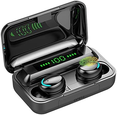 Ear Buds Wireless Earbuds, Bluetooth 5.3 Headphones In Ear, Bluetooth Earphones with Built-in Microphone, Wireless Ear Buds, Bluetooth Earbuds with Mic, USB Charging Case, Dual Connect, Black