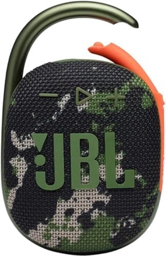 JBL Clip 4 – Speaker – for Portable use – Wireless – Bluetooth – 5 Watt – Squad