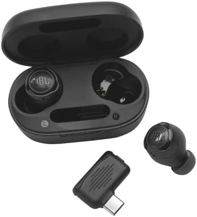 JBL Quantum TWS Air - Wireless Gaming Earbuds, Black, Small