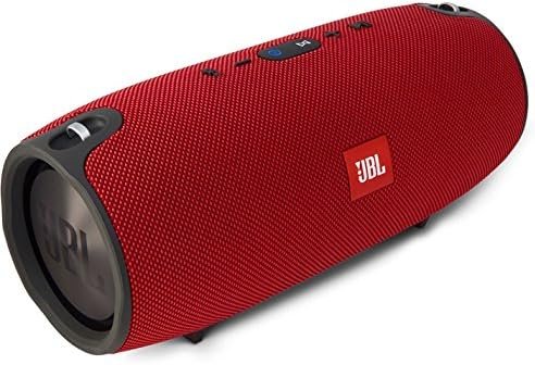 JBL Xtreme Portable Wireless Bluetooth Speaker – Red (Renewed)