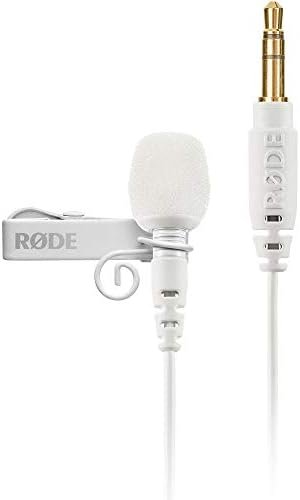 RØDE Lavalier GO Professional-Grade Wearable Microphone, White, (LAVGOW)