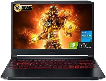 acer 2023 Newest Nitro 5 Gaming Laptop, 15.6″ FHD IPS 144Hz Display, Intel Core i5-11400H (Beats i7-1165G7), GeForce RTX 3050Ti, 16GB RAM, 512GB SSD, Wi-Fi 6, Backlit Keyboard, Windows 11 Home