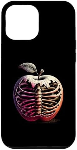 iPhone 15 Pro Max Apple Anatomy – Vintage Apple Skeleton Halloween Costume Case