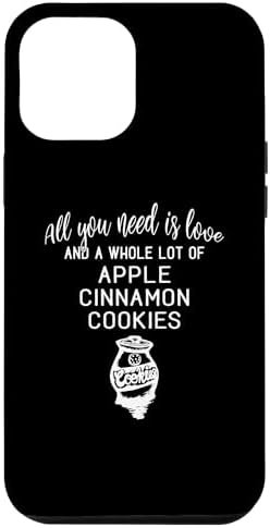 iPhone 15 Pro Max Apple Cinnamon Cookies Graphic – Need a Whole Lot of Cookies Case