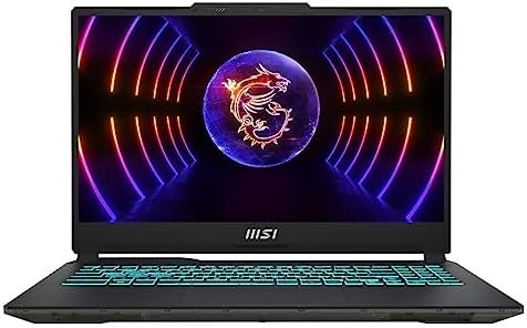 MSI 2023 Cyborg 15.6" 144HZ FHD Gaming Laptop, 13th Gen Intel Core i7-13620H, NVIDIA GeForce RTX 4050, 32GB DDR5 RAM, 1TB NVMe, Wi-Fi 6, Backlit Keyboard, Win11