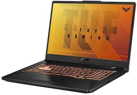 ASUS TUF Gaming F17 Gaming Laptop, 17.3” FHD IPS-Type Display, Intel Core i5-10300H, GeForce GTX 1650 Ti, 8GB DDR4, 512GB PCIe SSD, RGB Keyboard, Windows 10, Bonfire Black, FX706LI-RS53 ASUS TUF Gaming F17 Gaming Laptop, 17.3” FHD IPS-Type Display, Intel Core i5-10300H, GeForce GTX 1650 Ti, 8GB DDR4, 512GB PCIe SSD, RGB Keyboard, Windows 10, Bonfire Black, FX706LI-RS53