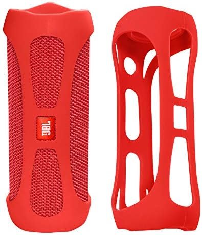 Alltravel Protective case for JBL FLIP4 Waterproof Portable Bluetooth Speaker, Tailor Made Portable Sound Through Design, Easy to go Super Strong Carabiner (Red) Alltravel Protective case for JBL FLIP4 Waterproof Portable Bluetooth Speaker, Tailor Made Portable Sound Through Design, Easy to go Super Strong Carabiner (Red)
