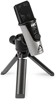 Apogee MiC Plus – Studio Quality USB Microphone with Cardioid Condenser Mic Capsule, Built In Mic Pre-Amp & Zero-Latency Headphone Output