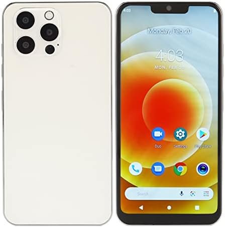 Dpofirs i13Pro Max 4G Smartphone for Android, 6.1 Inch HD Screen Mobile Phone, 4GB+64GB Dual SIM Unlocked Cellphone, 5G Dual Band WiFi, 32MP+8MP Camera, Face ID,