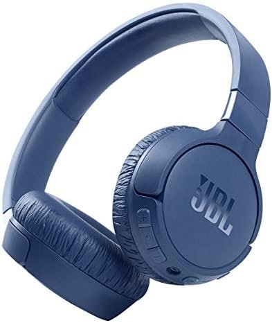 JBL JBLT660NCBLUAM-Z Wireless On-Ear Active NC Headphones Blue - Certified Refurbished