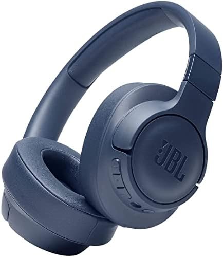 JBL Tune 760NC Over-Ear Headphones – Lightweight Headphones Wireless Bluetooth, Foldable with Active Noise Cancellation – Bulk Packaging (Blue)