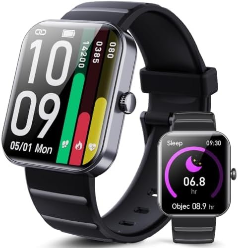 Smart Watch Smartwatch for Men Women Fitness Activity Tracker IP67 Waterproof, Pedometer Smart Watches for Android iOS, 2023